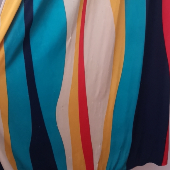 Unique multi-colour maxi dress - Picture 2 of 6